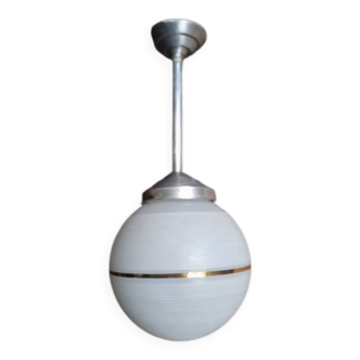 Art Deco ceiling light / glass ball 1940