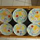 12 Valauris dessert plates