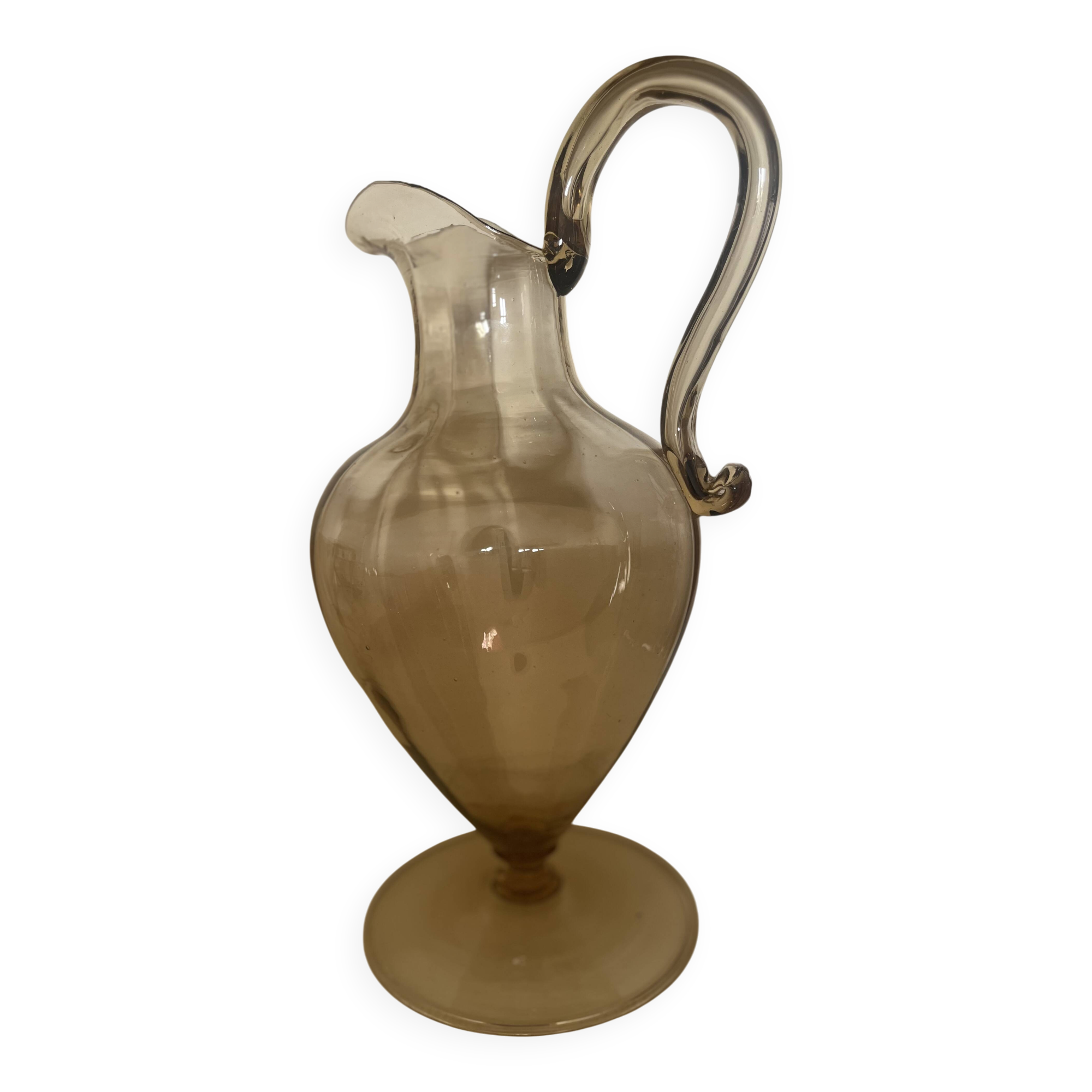 An Art Deco carafe by Venini by Vittorio Zecchin.