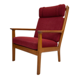GE 265A oak chair by Hans J. Wegner for Getama