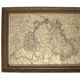 Framed old engraving from Lille, by Pierre Mortier, Amsterdam, 50x37cm