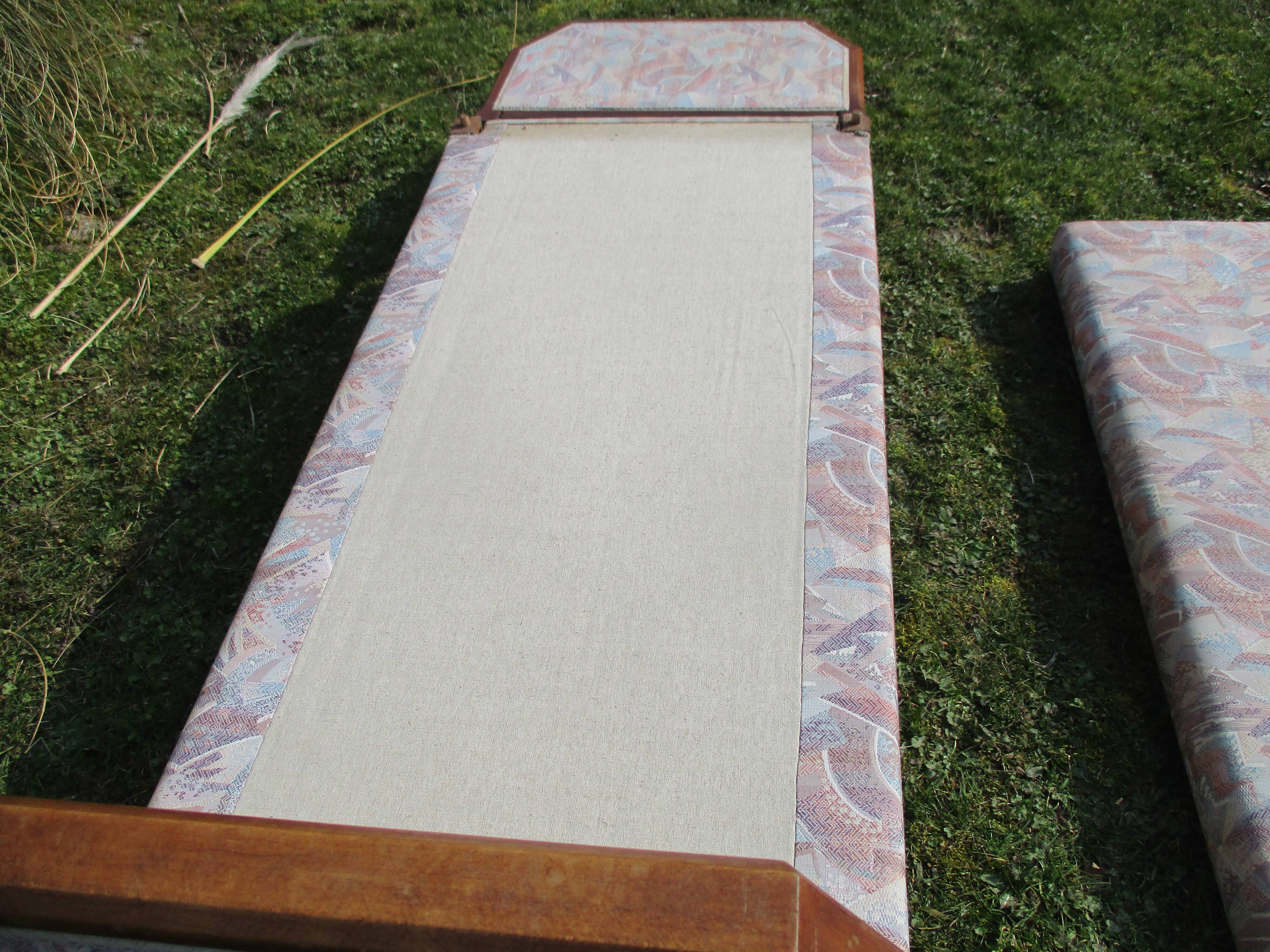 Antique Art Deco sofa bed