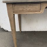 Lois XVI style desk in solid oak XX century
