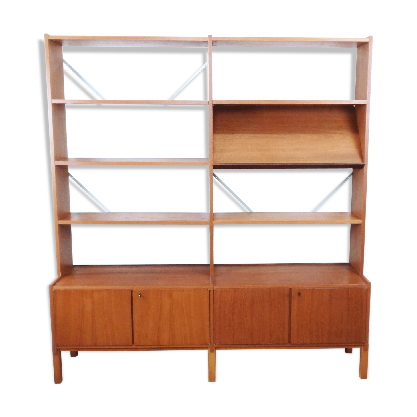 Teak bookcase Sweden, 1960