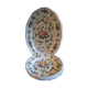 4 assiettes et un plat Manufracture Longchamp