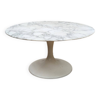 Table basse plateau en marbre