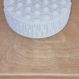 White opaline ceiling light from the 60s