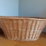 Panier grande corbeille en osier