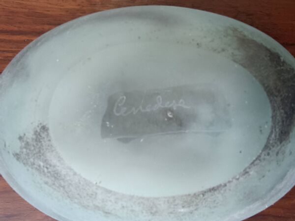Gino Genedese (1907-1973) Vase coupe en verre Murano