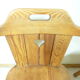 Lot of 4 1970 cottage style pine chairs