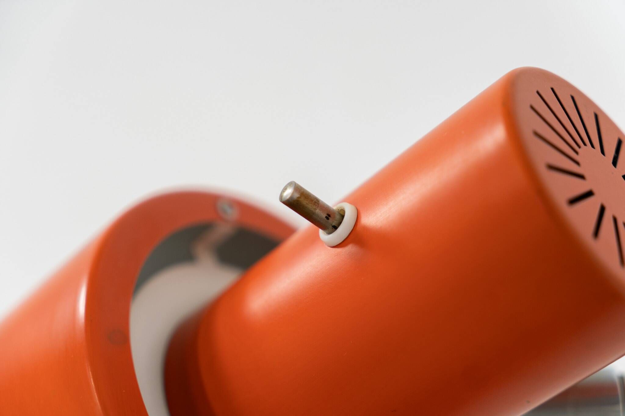 Orange "Skala" wall lamp by Jo Hammerborg