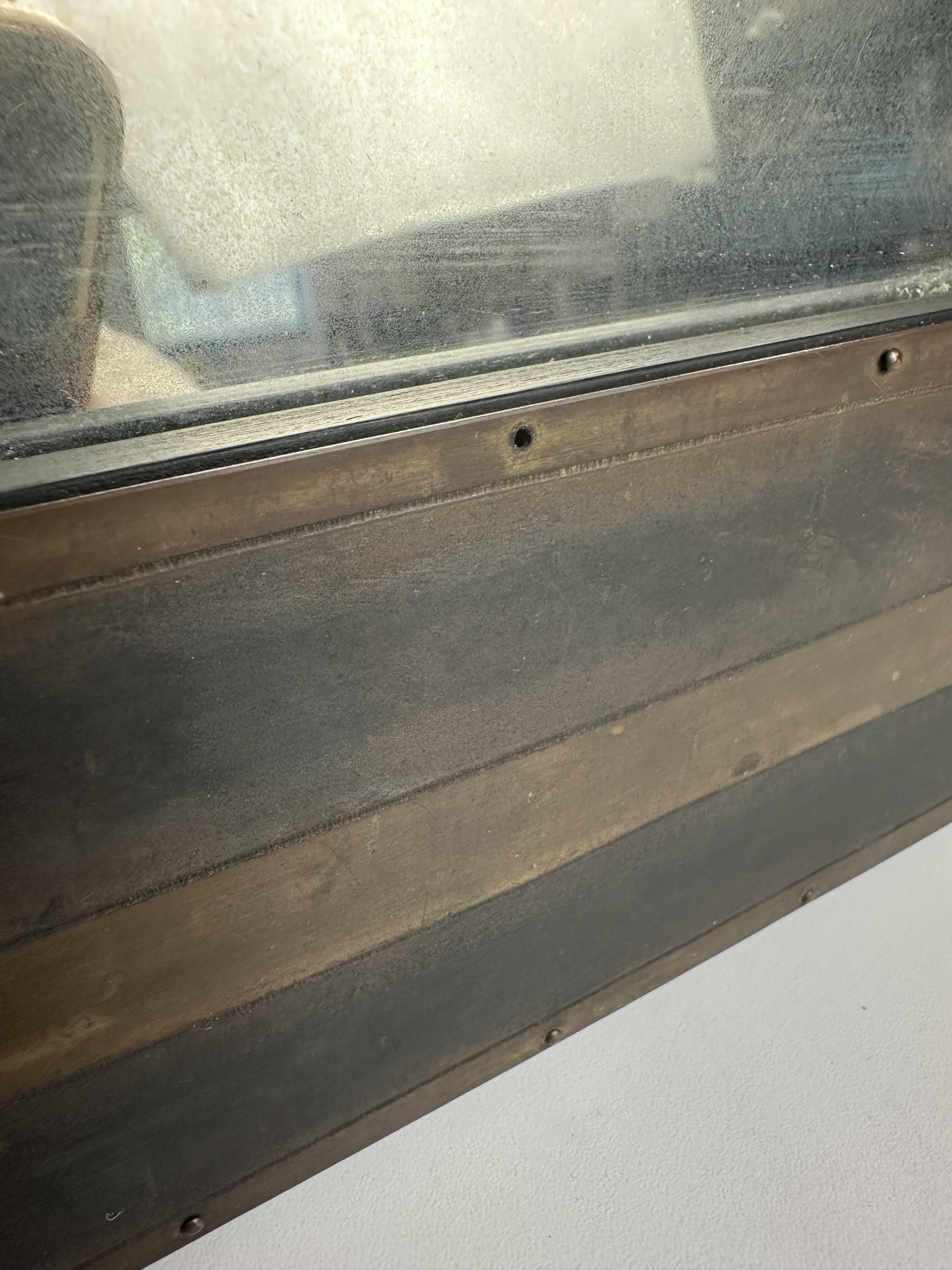 Vintage Jean Blazy mirror