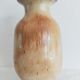 Vase vintage aux oiseaux en grès signé Biran