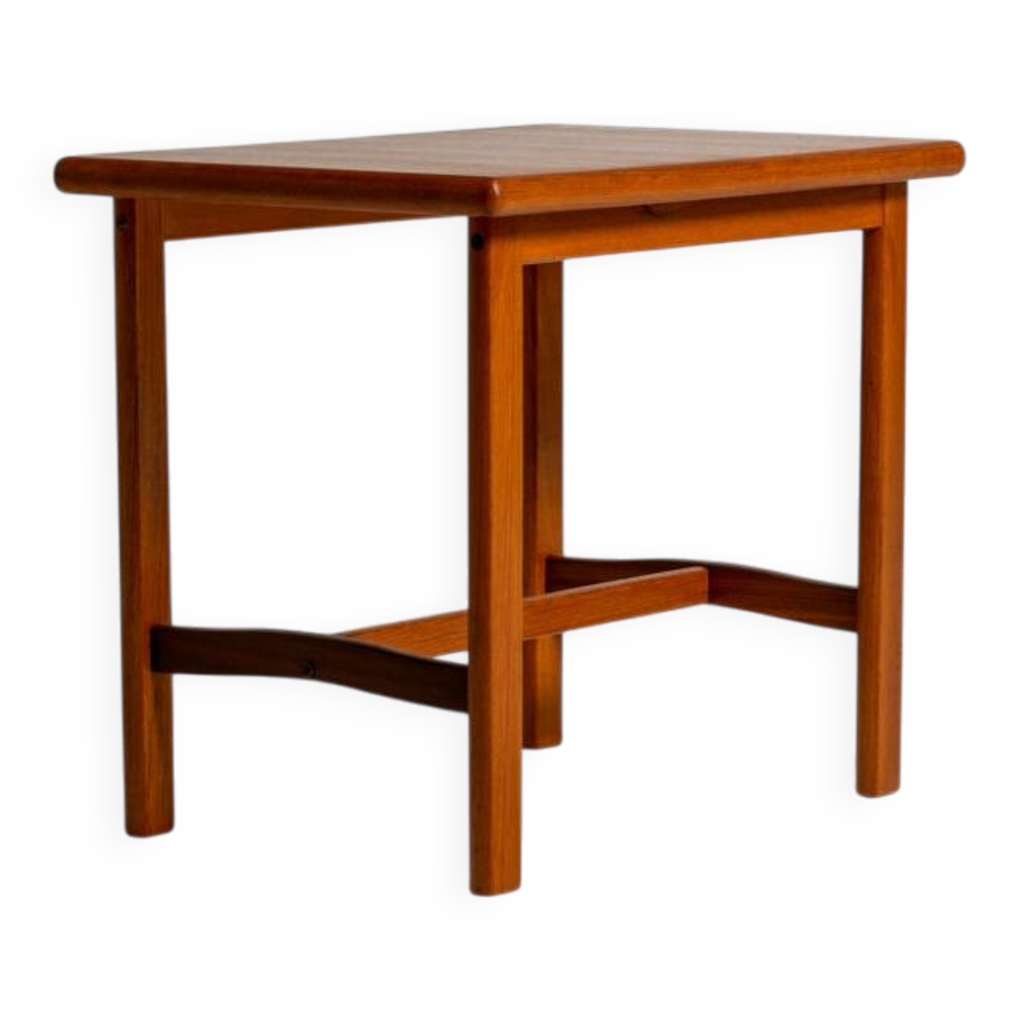 Teak side table produced by Alberts, 1967