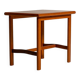 Teak side table produced by Alberts, 1967