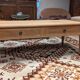 Table basse style directoire aérogommée