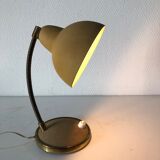 Desk lamp honey and Golden 20cm vintage 1950