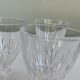 Cut crystal glasses