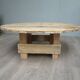 Coffee table in drum