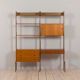 Scandinavian modern freestanding bookcase Ergo by John Texemon, Norway, 1960s.