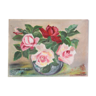 Painting "bouquet of roses"
