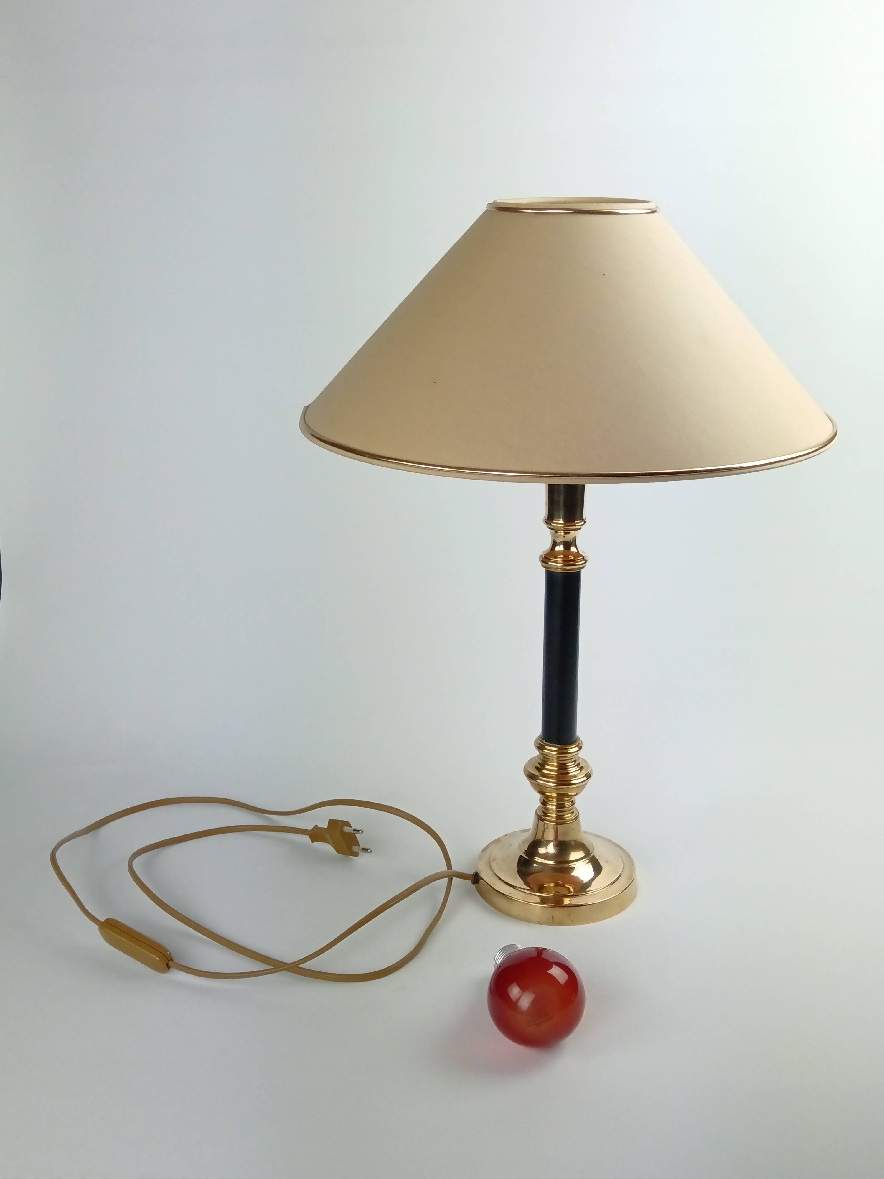Brass work lamp