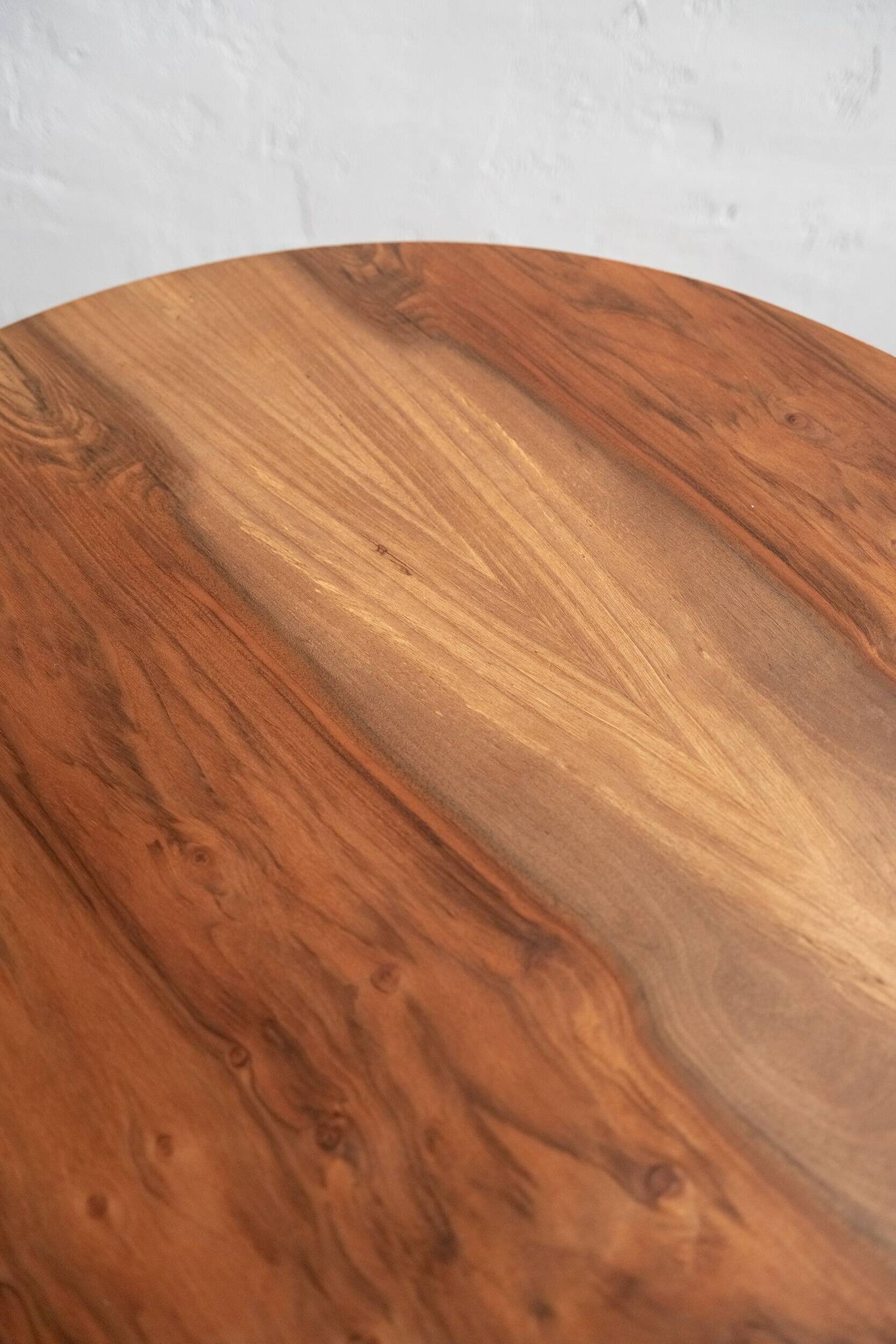 Table d'appoint tchécoslovaque en bois, années 80