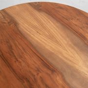 Table d'appoint tchécoslovaque en bois, années 80