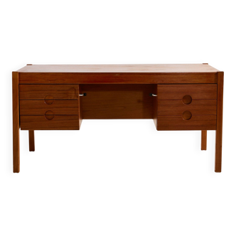 Model 33 teak desk by Christian Linneberg for Chr. Linneberg