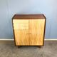 Highboard, striped maple, 1960s