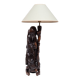 Table lamp Rosewood - Shoulao - God of Longevity Prosperety - China