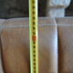 Sofa bench skai camel 50s