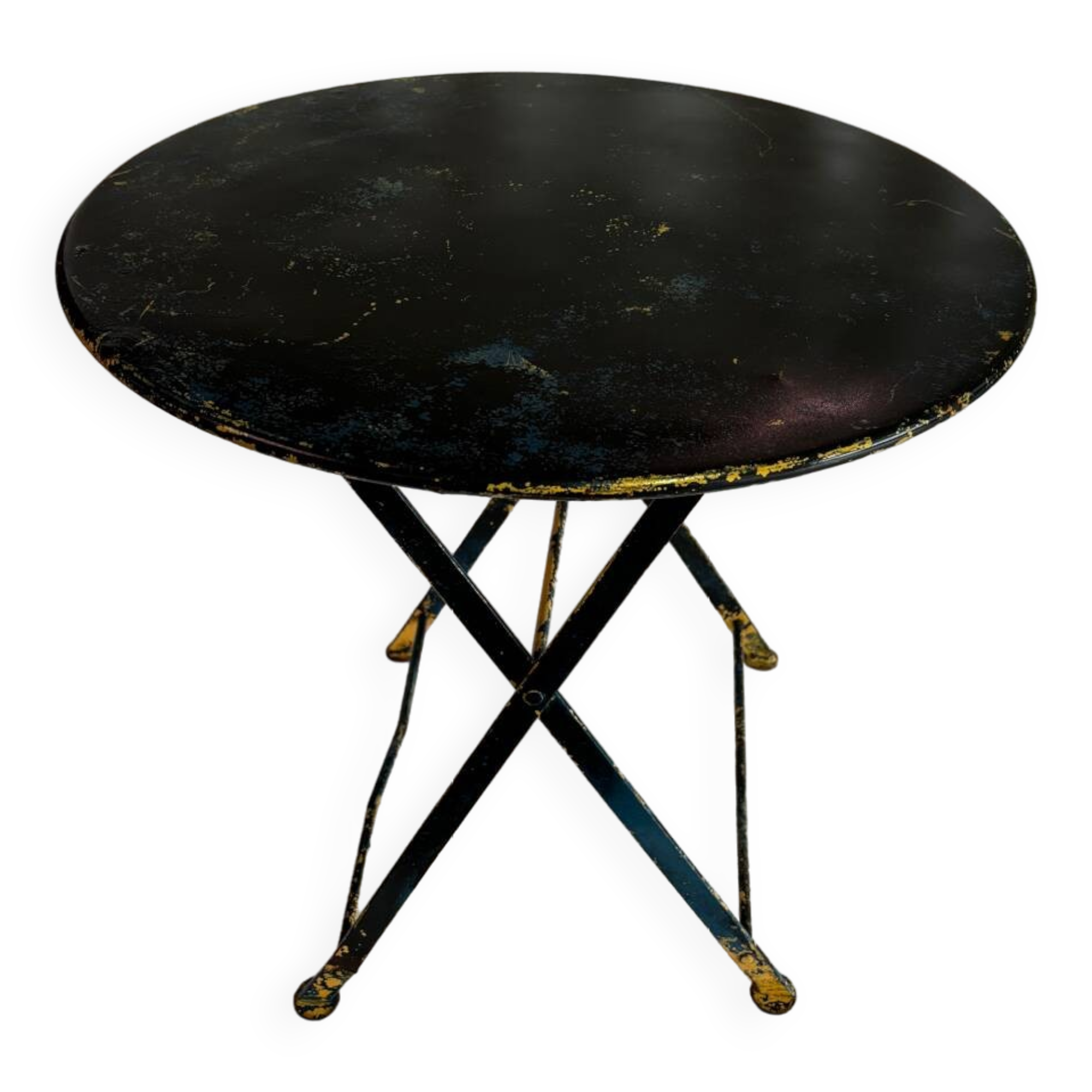 Small vintage metal table