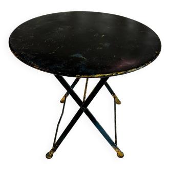 Small vintage metal table