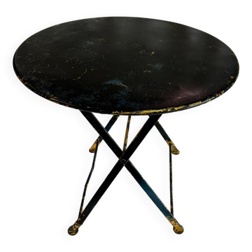 Small vintage metal table