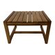 Vintage Wooden Coffee Table Karin Möbring for Ikea 70's Design