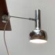 Swiss table lamp from the mid-century space age by SLZ Team for Swisslamps International.