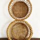 Duo of wicker baskets