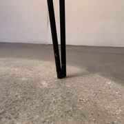 Mid-century German minimalist floor lamp by Hesse Leuchten, 1960s.
