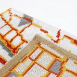 Midcentury Rug, Carpet, Denmark, Ege Rya Style, 1960s