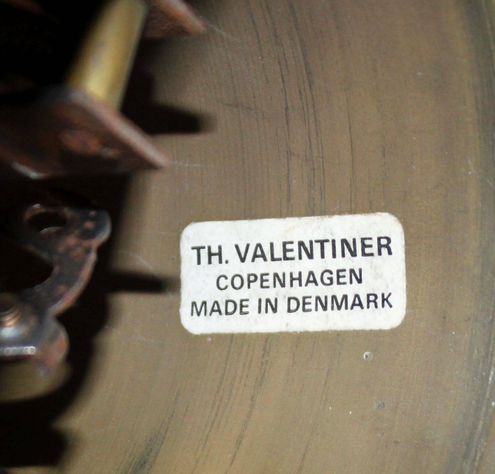 Suspension à contrepoids « Fujiyama » par Th. Valentiner, Copenhague, Danem