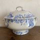 Ironstone soup tureen St Amand model Snowball