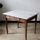 Table en bois patinée