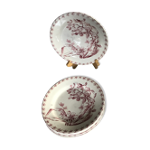 Lot of 6 plates Gien Iron Earth