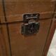 Antique travel trunk