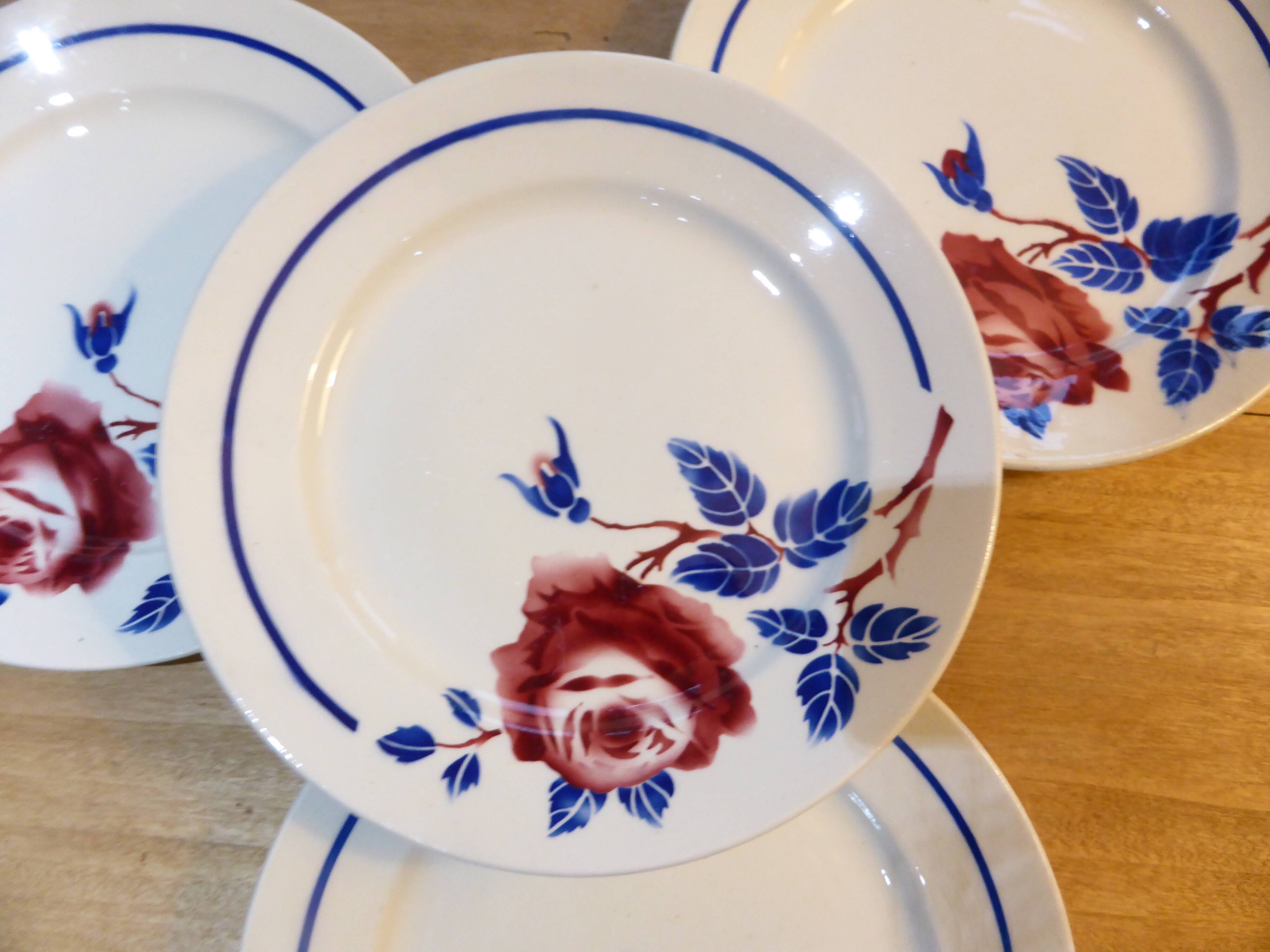 4 flat plates K-G model Chantal