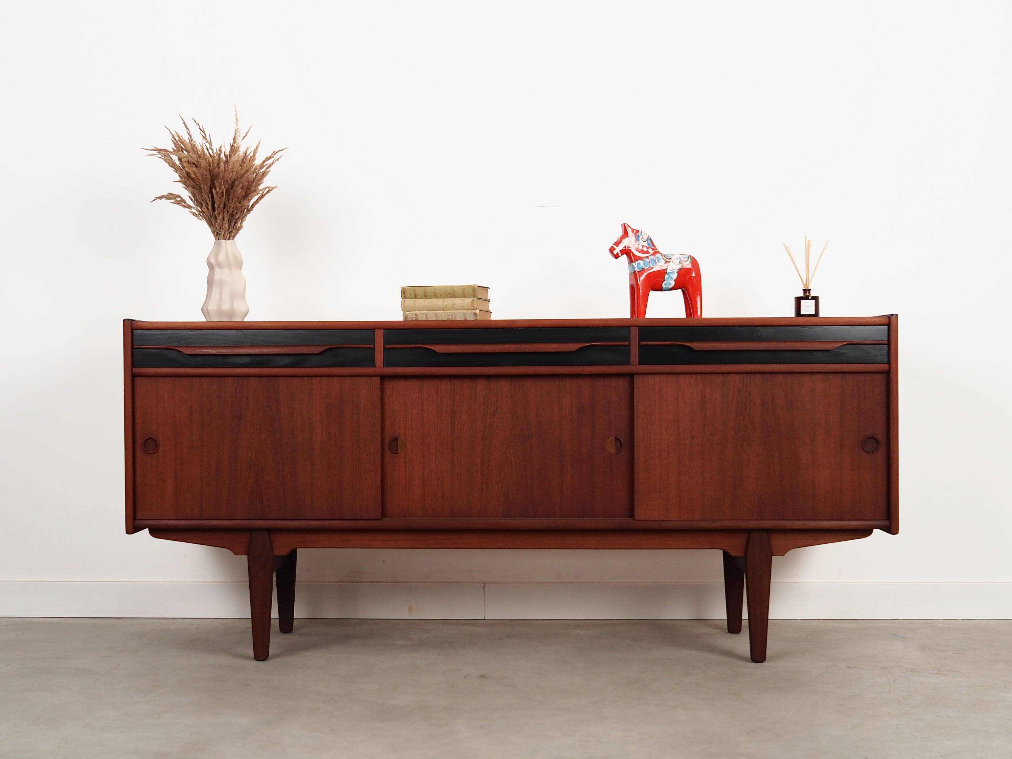 Teak sideboard, Danish design, 1970s, produced in Denmark