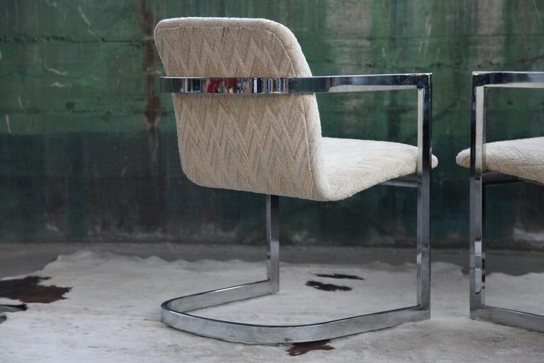 Cantilever chair in chrome DIA, 1970s
