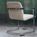 Chaise Cantilever en chrome DIA, 1970s