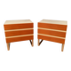 Ensemble de deux commodes Interlübke, Allemagne, années 1970.